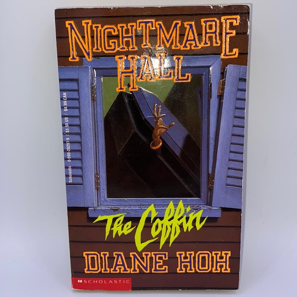 Nightmare Hall The Coffin #19 by Diane Hoh Scholastic Thriller Horror Vintage - Picture 1 of 5